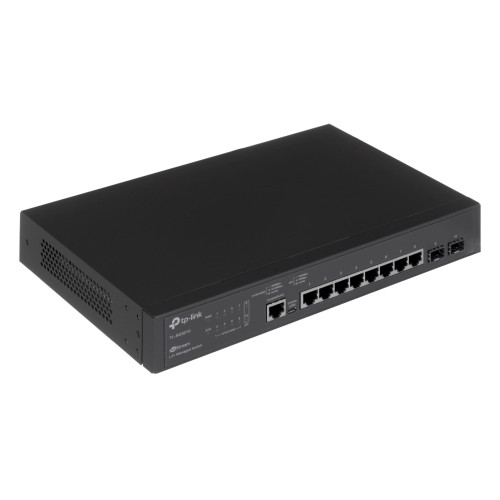 TP-LINK TL-SG3210 Managed L2 Gigabit Ethernet (10/100/1000) Power over Ethernet (PoE) Black TP-LINK TL-SG3210 Managed L2 Gigabit Ethernet (10/100/1000) Power over Ethernet (PoE) Black