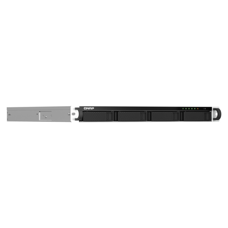 QNAP TS-464U NAS Rack (1U) Intel® Celeron® N5095 8 GB DDR4 QNAP Turbo System Black QNAP TS-464U NAS Rack (1U) Intel® Celeron® N5095 8 GB DDR4 QNAP Turbo System Black