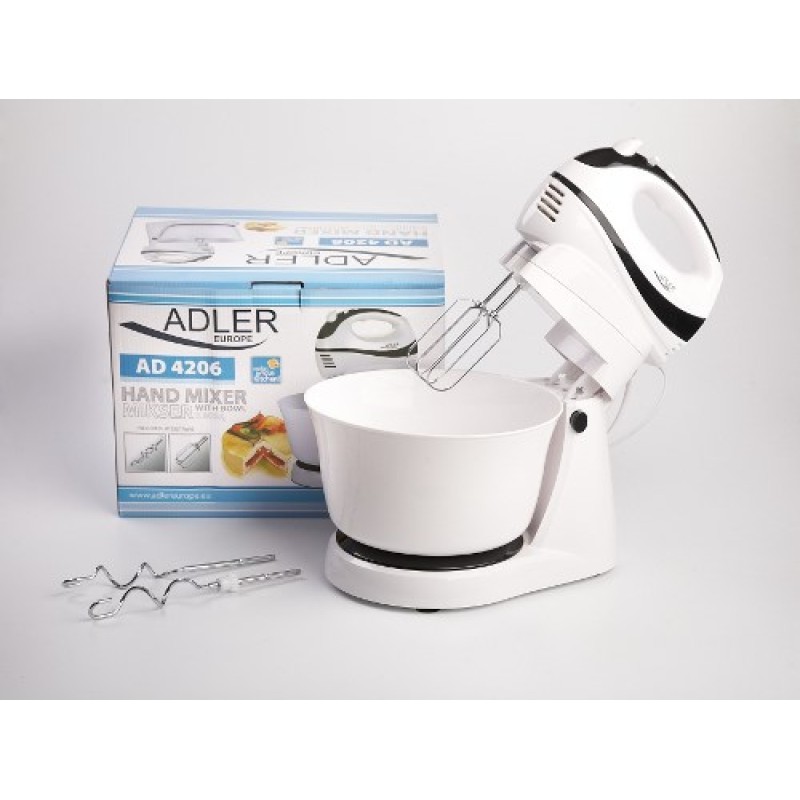 Adler AD 4206 Stand mixer Black,White 300 W Adler AD 4206 Stand mixer Black,White 300 W