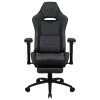 Aerocool ROYALSLATEGR Premium Ergonomic Gaming Chair Legrests Aerosuede Technology Grey Aerocool ROYALSLATEGR Premium Ergonomic Gaming Chair Legrests Aerosuede Technology Grey