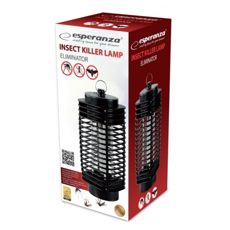 Esperanza EHQ002 ELECTRIC INSECT UV LAMP Black Esperanza EHQ002 ELECTRIC INSECT UV LAMP Black