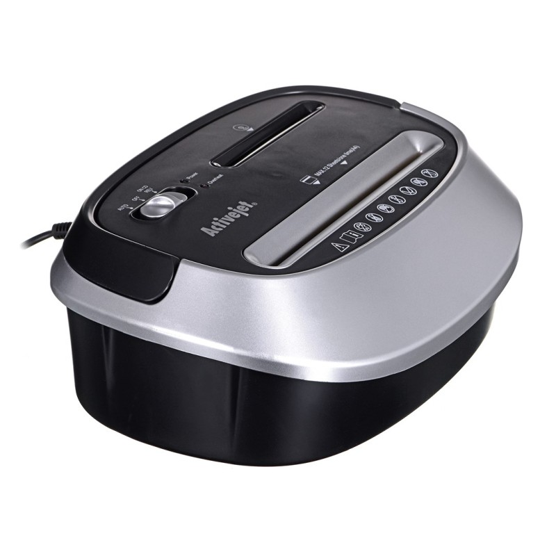 Activejet ASH-1201D Shredder for documents, black, silver. Activejet ASH-1201D Shredder for documents, black, silver.