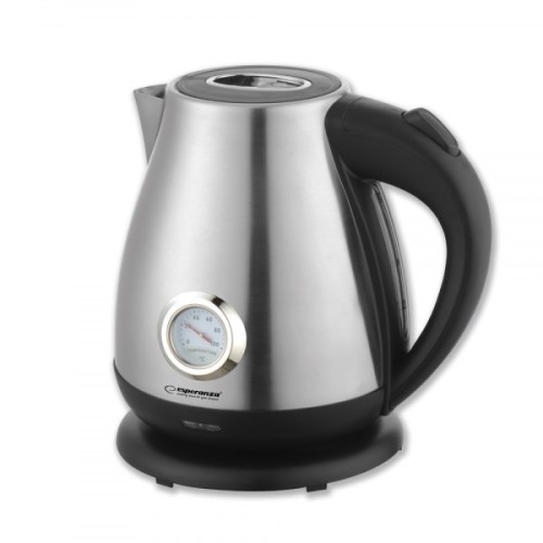 Esperanza EKK029 Electric kettle with a thermometer 1.7 L 2200 W Inox Esperanza EKK029 Electric kettle with a thermometer 1.7 L 2200 W Inox