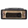 Savio CL-21 cable gender changer DVI HDMI Black Savio CL-21 cable gender changer DVI HDMI Black