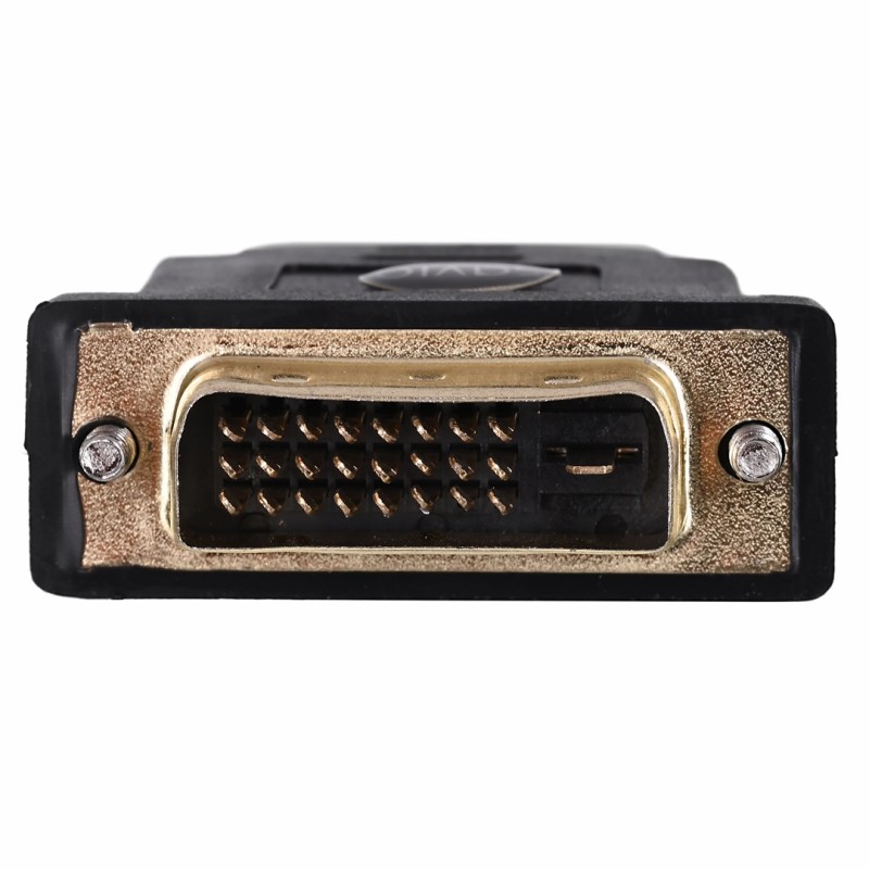 Savio CL-21 cable gender changer DVI HDMI Black Savio CL-21 cable gender changer DVI HDMI Black