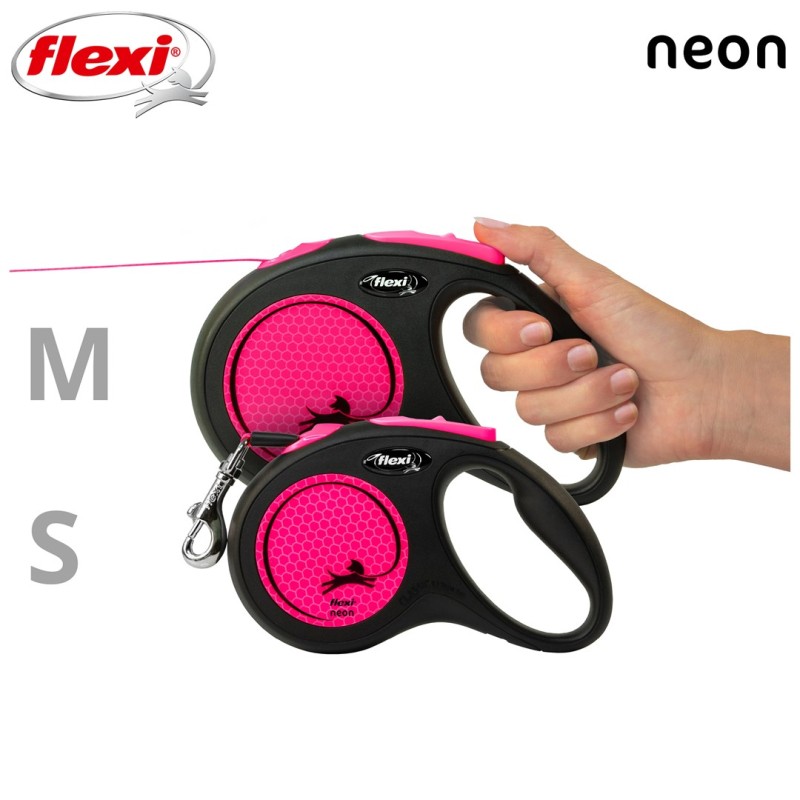Flexi New Neon S 5 m Dog Retractable lead Flexi New Neon S 5 m Dog Retractable lead