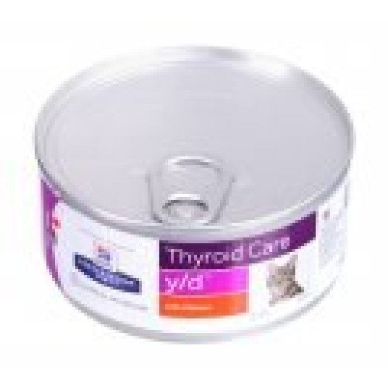 HILL'S PRESCRIPTION DIET Thyroid Care Feline y/d Wet cat food Chicken 156 g HILL'S PRESCRIPTION DIET Thyroid Care Feline y/d Wet cat food Chicken 156 g