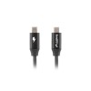 LANBERG CABLE USB 2.0 USB-C M/M 1.8M QC 4.0 LANBERG CABLE USB 2.0 USB-C M/M 1.8M QC 4.0