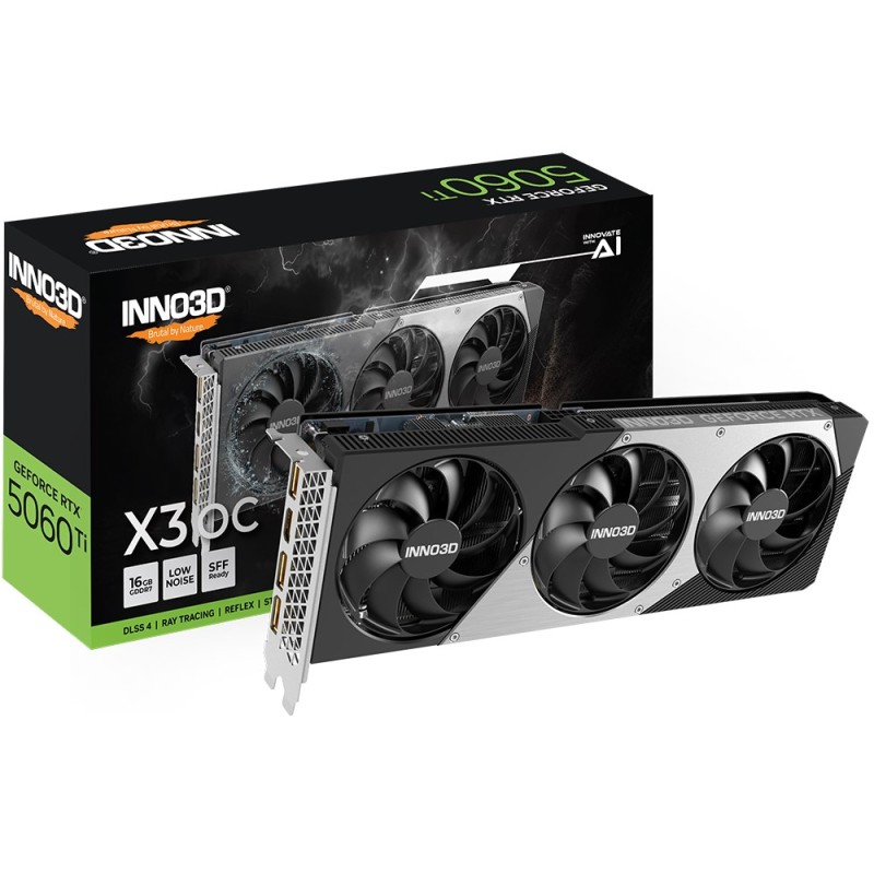 INNO3D GeForce RTX 5060 Ti X3 OC NVIDIA 16 GB GDDR7