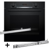 BOSCH HBA514BB3 oven + BOSCH HEZ538000 single-level telescopic runners BOSCH HBA514BB3 oven + BOSCH HEZ538000 single-level telescopic runners