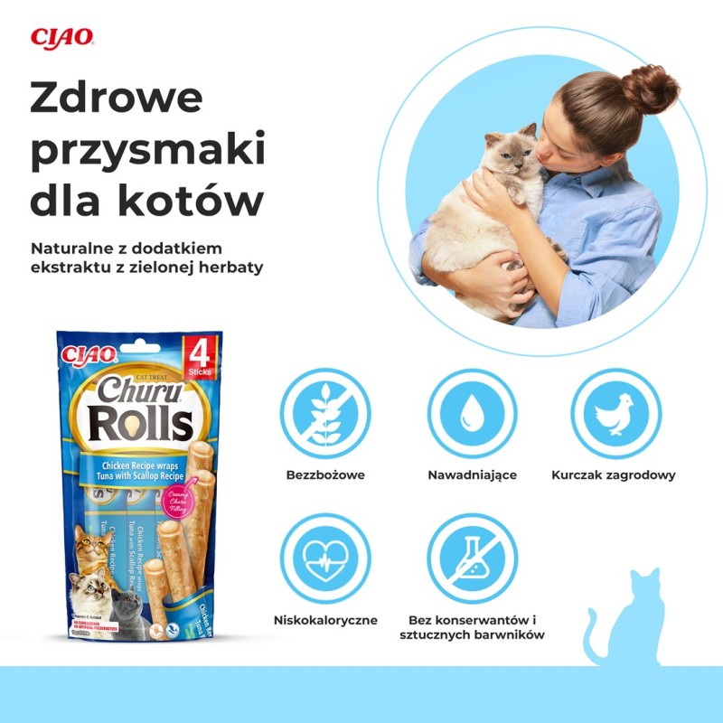 Moonlight Filet z Kurczaka-przysmaki dla kota 22 g Moonlight Filet z Kurczaka-przysmaki dla kota 22 g