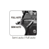 Air rifle pistol Ranger  M92  Full Auto Blowback Kal.4.5 BBS 18-shots KWC
