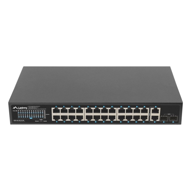 Lanberg RSGE-24P-2GE-2S-360 network switch Unmanaged Lanberg RSGE-24P-2GE-2S-360 network switch Unmanaged