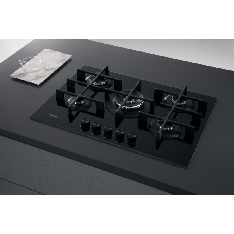 Whirlpool Gas Cooktop - AKWL 728/NB 5 burners Whirlpool Gas Cooktop - AKWL 728/NB 5 burners