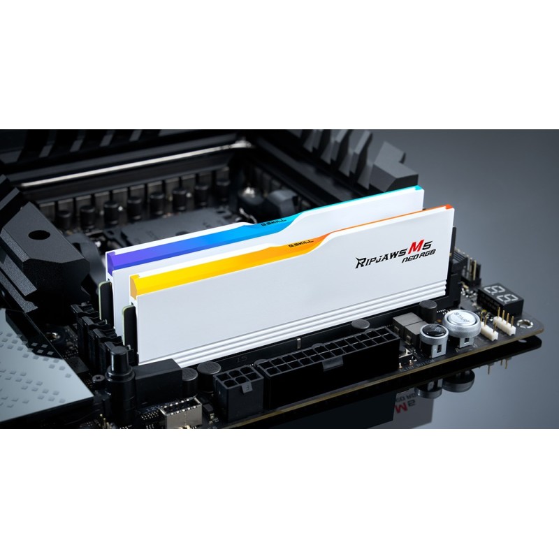 G.Skill Ripjaws M5 RGB F5-6000J3636F32GX2-RM5NRW memory module 64 GB 2 x 32 GB DDR5 G.Skill Ripjaws M5 RGB F5-6000J3636F32GX2-RM5NRW memory module 64 GB 2 x 32 GB DDR5