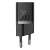 Baseus P10110902113-01 USB-C GaN5 mini 30W mains charger Black Baseus P10110902113-01 USB-C GaN5 mini 30W mains charger Black