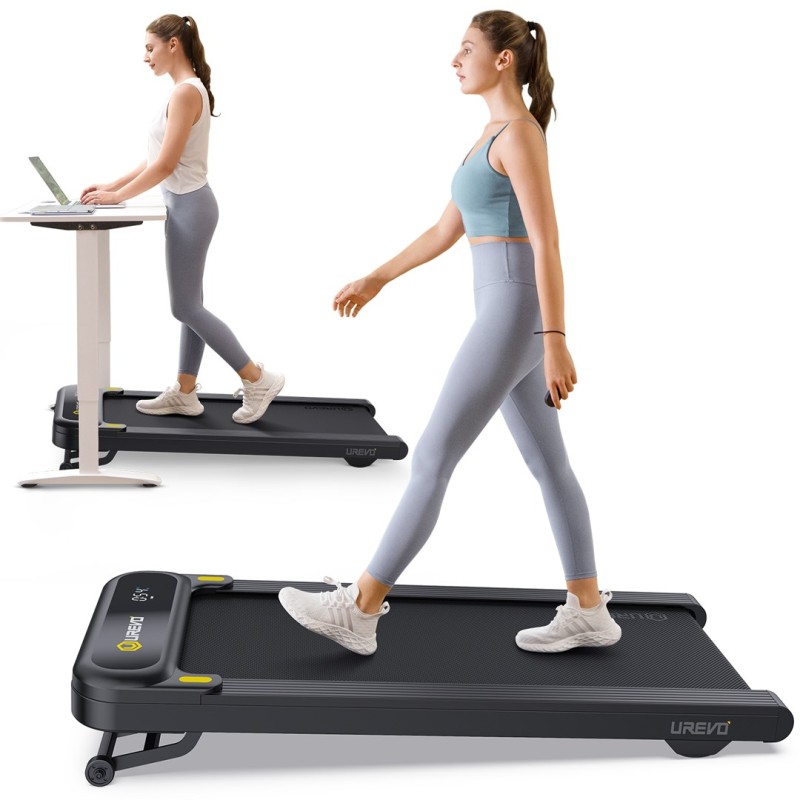 Walking treadmill UREVO SPACEWALK 3S Black, Graphite Walking treadmill UREVO SPACEWALK 3S Black, Graphite