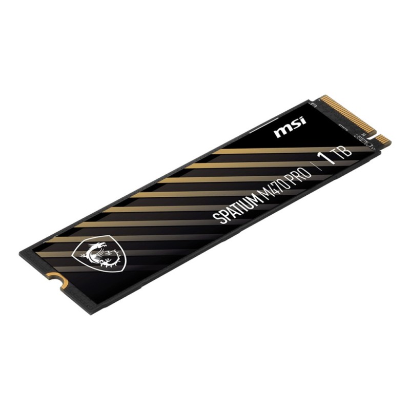 MSI SSD SPATIUM M470 PRO PCIe 4.0 NVMe M.2 1TB PCI Express 4.0 3D NAND