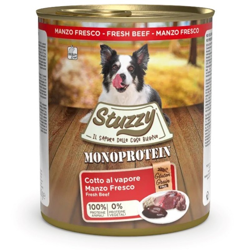 STUZZY Monoprotein Beef - wet dog food - 800g STUZZY Monoprotein Beef - wet dog food - 800g