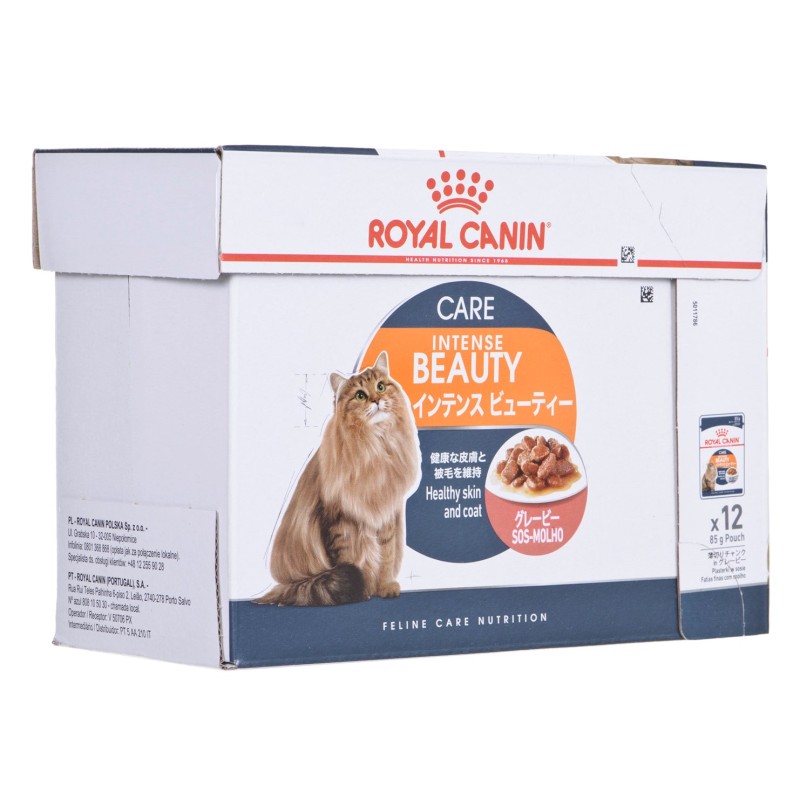 ROYAL CANIN Intense Beauty Wet cat food Chunks in sauce 12x85 g
