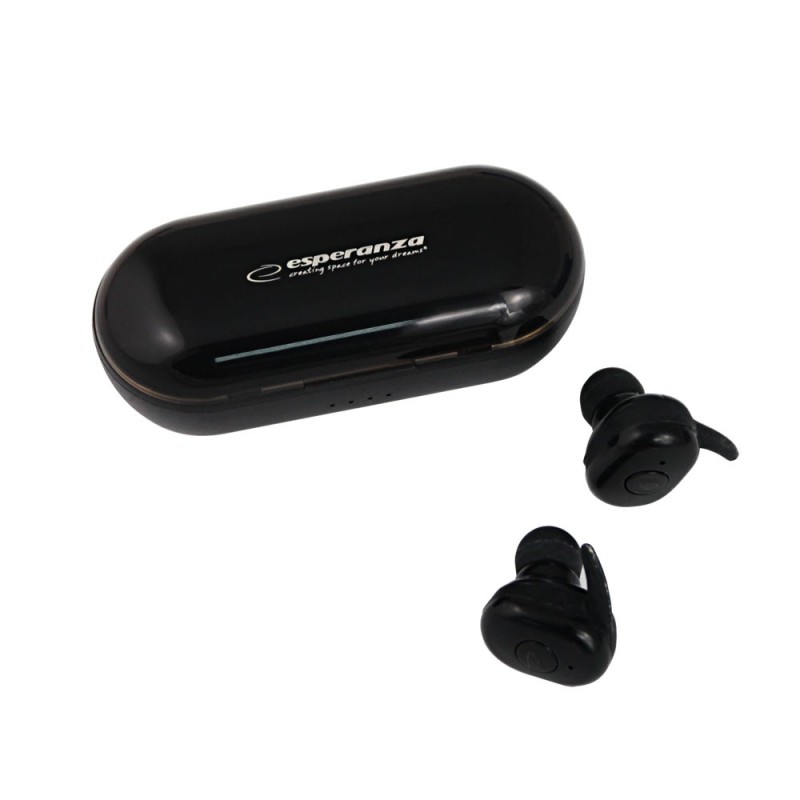 Esperanza EH225K Bluetooth In-Ear Headphone TWS Black Esperanza EH225K Bluetooth In-Ear Headphone TWS Black