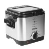 Mesko Home MS 4910 fryer Single 1.5 L Stand-alone 900 W Deep fryer Black, Satin steel Mesko Home MS 4910 fryer Single 1.5 L Stand-alone 900 W Deep fryer Black, Satin steel