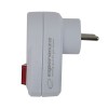 Esperanza ELK301W Electrical Splitter 1 socket Switch White Esperanza ELK301W Electrical Splitter 1 socket Switch White