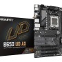 GIGABYTE B650 UD AX Motherboard - AMD Ryzen 9000 Series CPUs, 6+2+2 Phases VRM, up to 7600MHz DDR5 (OC), 1xPCIe 5.0 + 2xPCIe 4.0 M.2, GbE LAN, WIFI 6, USB 3.2 Gen 2