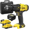 STANLEY SFMCD711D2K 2X2Ah cordless drill/driver