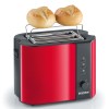 SEVERIN TOASTER RED, 2 SLICES, STEEL, 800W AT2217 SEVERIN TOASTER RED, 2 SLICES, STEEL, 800W AT2217