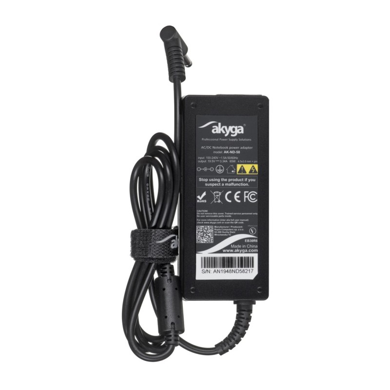 Akyga AK-ND-58 mobile device charger Indoor Black Akyga AK-ND-58 mobile device charger Indoor Black