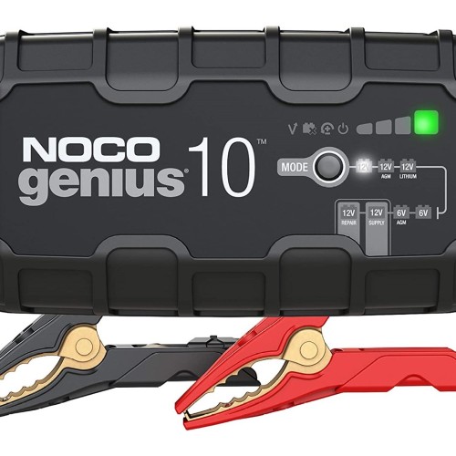NOCO GENIUS10 EU 10A Battery charger for 6V/12V batteries with maintenance and desulphurisation function