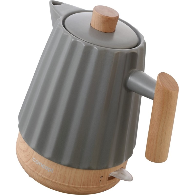 Concept RK0092 Ceramic electric kettle 1.5 l Dark grey Concept RK0092 Ceramic electric kettle 1.5 l Dark grey