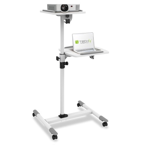 Techly Universal Trolley for Notebook / Projector, White ICA-TB TPM-6 Techly Universal Trolley for Notebook / Projector, White ICA-TB TPM-6