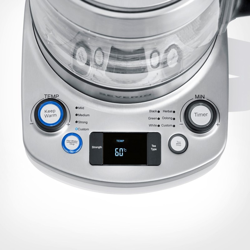 SEVERIN ELECTRIC KETTLE, GLASS, 1,7L, 3000W WK3422 SEVERIN ELECTRIC KETTLE, GLASS, 1,7L, 3000W WK3422