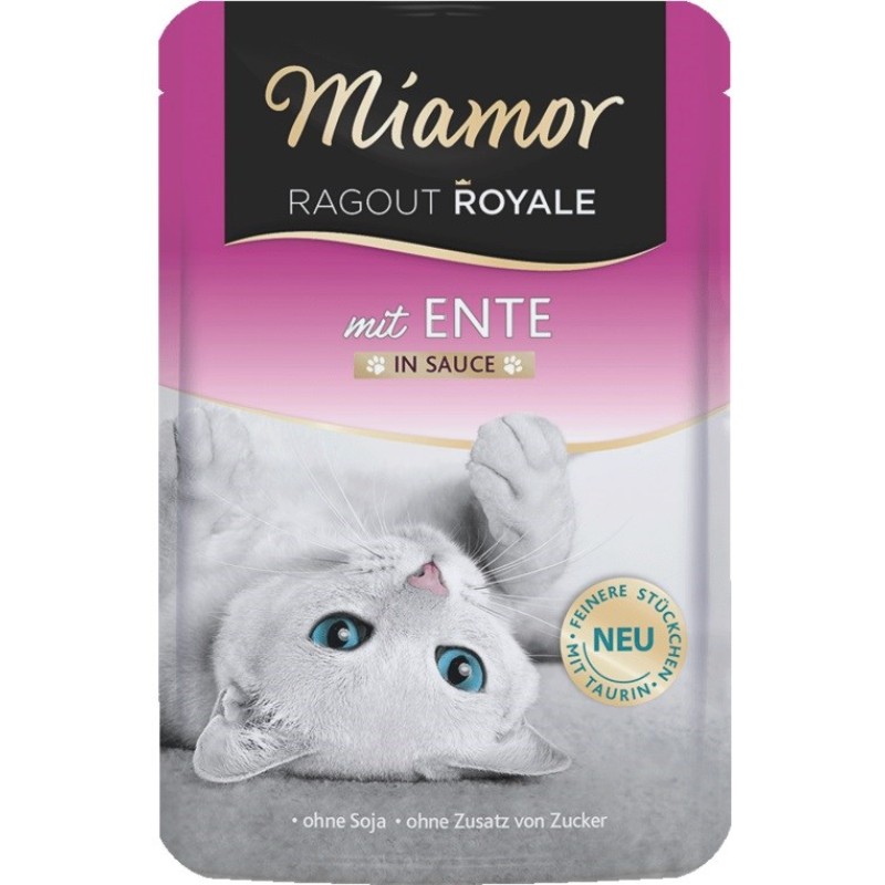 MIAMOR Ragout Royale Duck in sauce - wet cat food - 100g