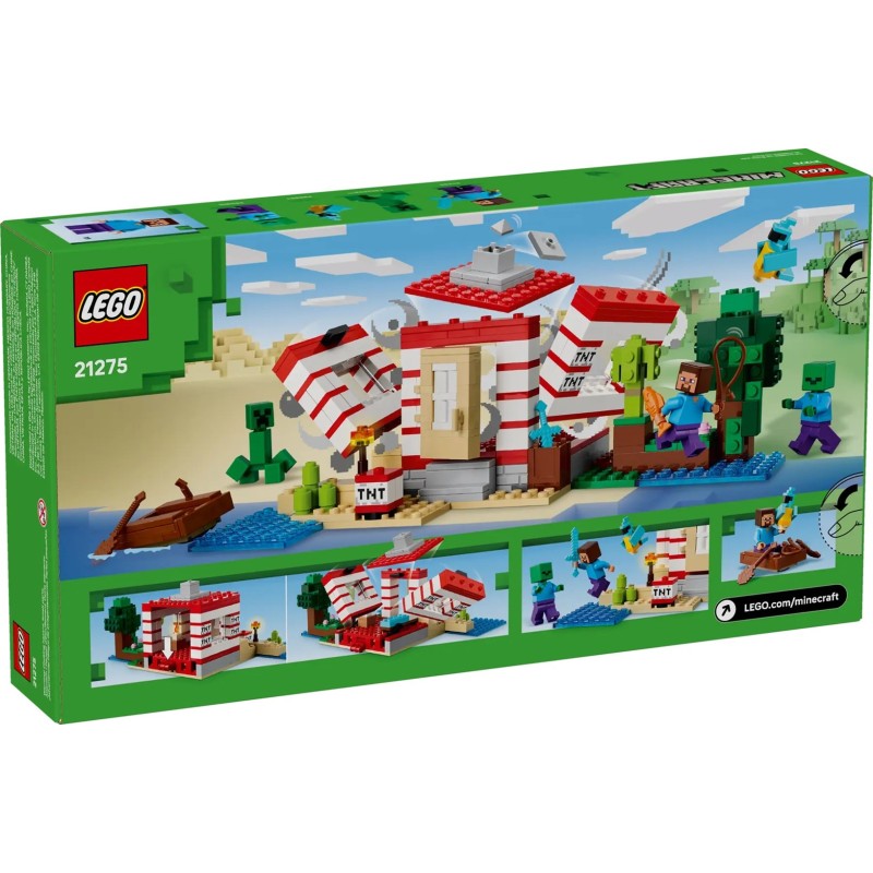 LEGO MINECRAFT 21275 The TNT Jungle House LEGO MINECRAFT 21275 The TNT Jungle House