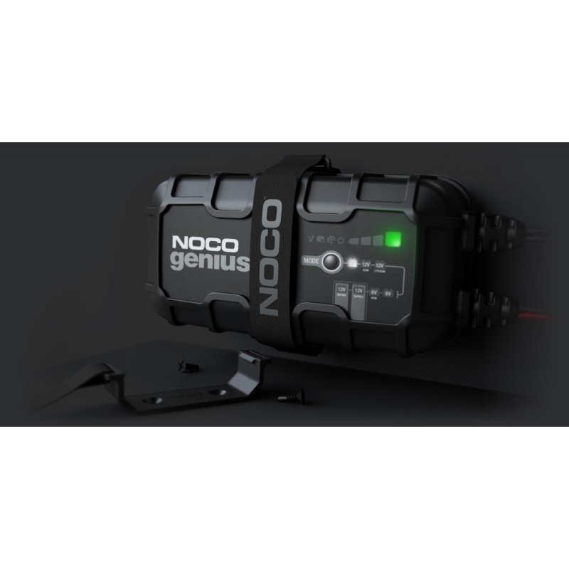 NOCO GENIUS10 EU 10A Battery charger for 6V/12V batteries with maintenance and desulphurisation function NOCO GENIUS10 EU 10A Battery charger for 6V/12V batteries with maintenance and desulphurisation function