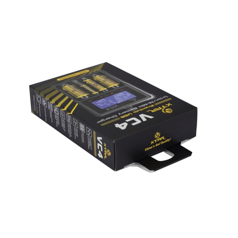 XTAR VC4SL battery charger to Li-ion / Ni-MH / Ni-CD 18650 XTAR VC4SL battery charger to Li-ion / Ni-MH / Ni-CD 18650