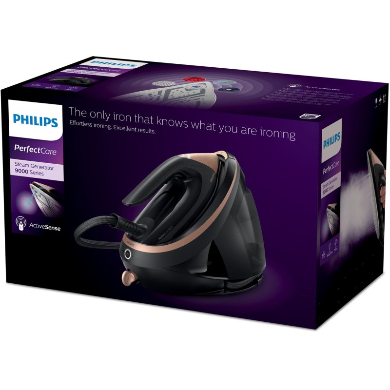 Philips PSG9040/80 steam ironing station 3100 W 1.8 L SteamGlide Elite soleplate Black Philips PSG9040/80 steam ironing station 3100 W 1.8 L SteamGlide Elite soleplate Black