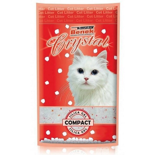 SUPER BENEK Crystal Compact  - Cat litter  - 7,6 l