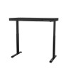 ACTIVEJET desk with electric height adjustment 140x70 ET119W-C black ACTIVEJET desk with electric height adjustment 140x70 ET119W-C black