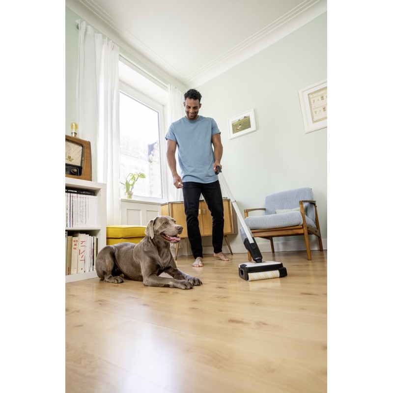 Kärcher FC 2-4 Electric broom Battery Dry&wet Bagless Black, Grey, White 2.5 Ah Kärcher FC 2-4 Electric broom Battery Dry&wet Bagless Black, Grey, White 2.5 Ah