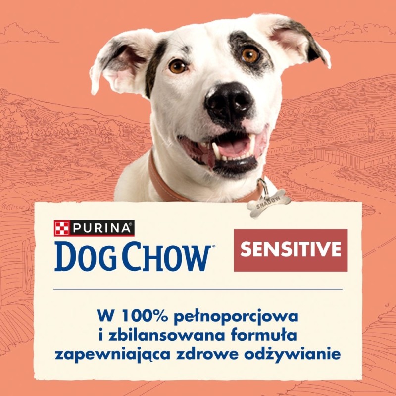 PURINA Dog Chow Sensitive Salmon - dry dog food - 14 + 2,5kg PURINA Dog Chow Sensitive Salmon - dry dog food - 14 + 2,5kg