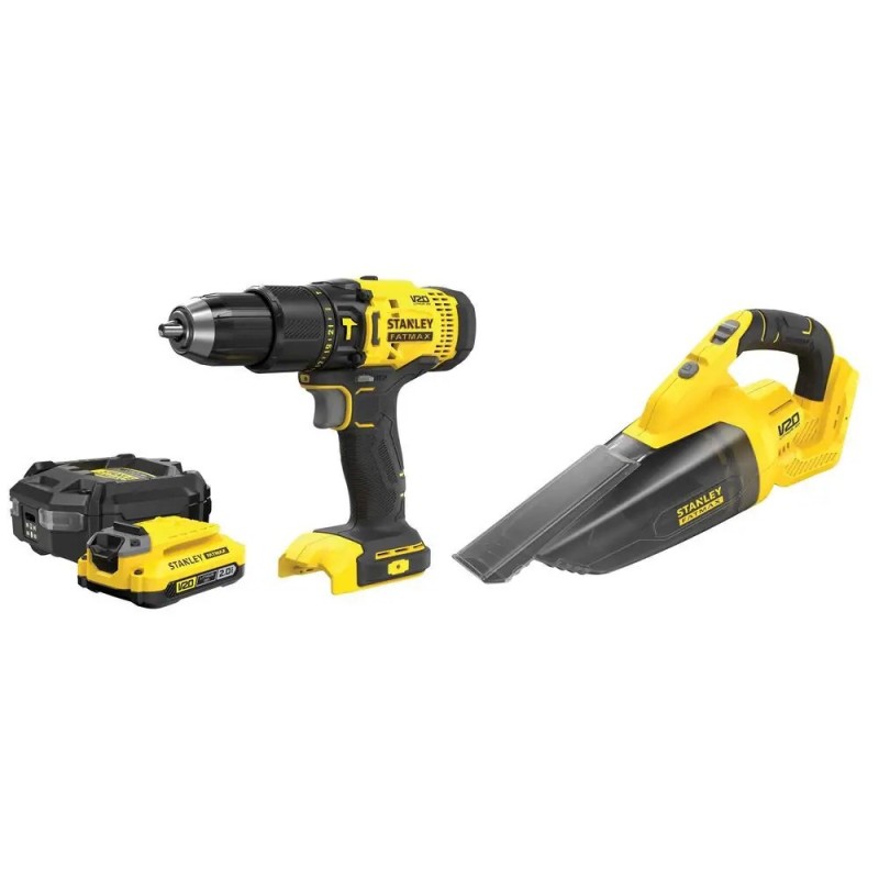2-piece 18V cordless tool set SFMCK219D1 STANLEY 2-piece 18V cordless tool set SFMCK219D1 STANLEY