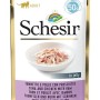 SCHESIR in jelly Tuna and chicken with ham - wet cat food - 50 g