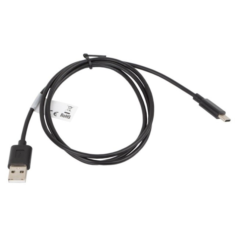 LANBERG USB CABLE 2.0 TYPE-C(M)-AM 1M, BLACK LANBERG USB CABLE 2.0 TYPE-C(M)-AM 1M, BLACK
