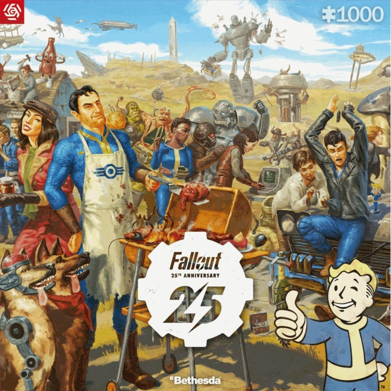 Puzzle Good Loot Gaming - Fallout: 25th Anniversary 1000 pc(s) Puzzle Good Loot Gaming - Fallout: 25th Anniversary 1000 pc(s)