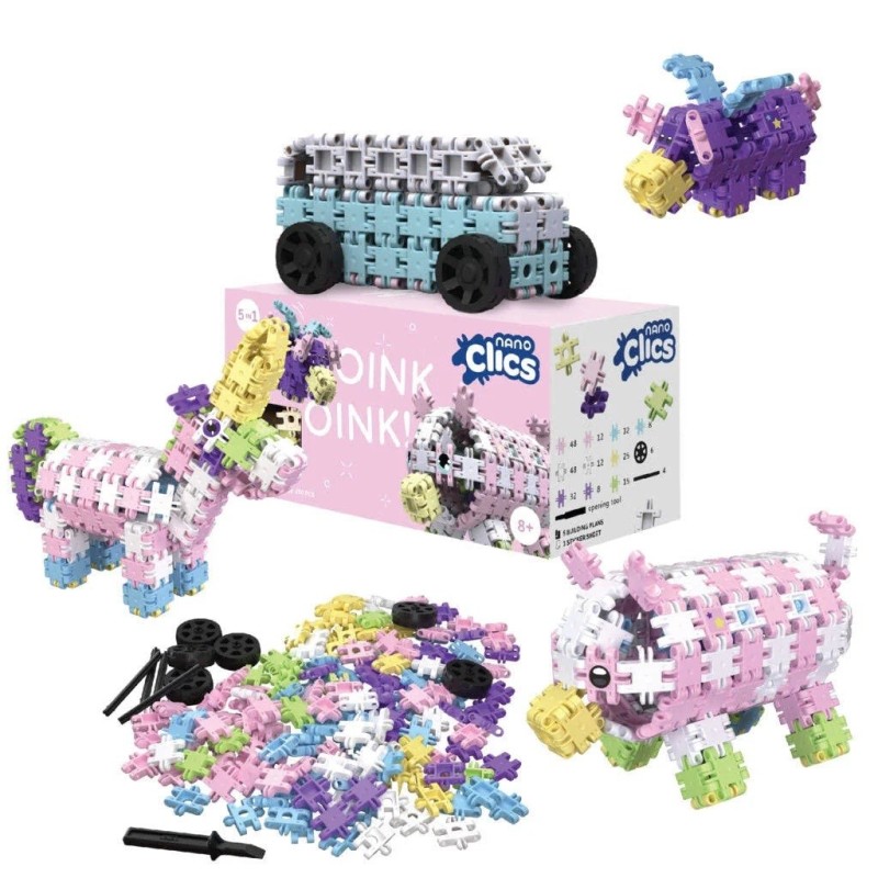 Building blocks Nano Clics - Fantasy Builders - 250 elements (NC005) Building blocks Nano Clics - Fantasy Builders - 250 elements (NC005)