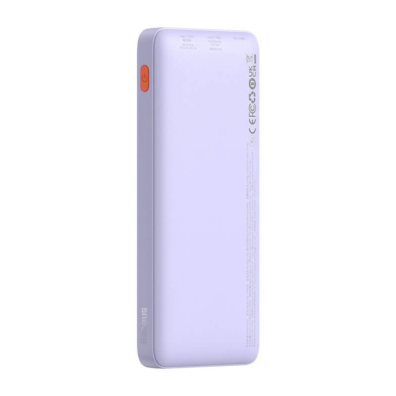 Baseus Airpow Lithium polymer power bank 10000 mAh 20 W Purple Baseus Airpow Lithium polymer power bank 10000 mAh 20 W Purple